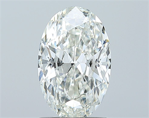 Picture of Natural Diamond 1.20 Carats, Oval with  Cut, I Color, SI1 Clarity and Certified by GIA