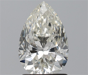 Picture of Natural Diamond 1.51 Carats, Pear with  Cut, J Color, SI2 Clarity and Certified by GIA