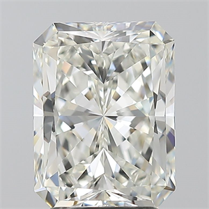 Foto Diamante Natural 3.01 quilates, Radiante , Color I, claridad VVS1 y certificado GIA de