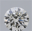 Natural Diamond 0.70 Carats, Round with Excellent Cut, I Color, VS1 Clarity and Certified by IGI