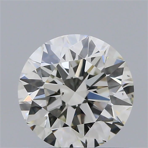 Picture of Natural Diamond 0.70 Carats, Round with Excellent Cut, I Color, VS1 Clarity and Certified by IGI