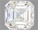 Natural Diamond 1.30 Carats, Asscher with  Cut, J Color, VS1 Clarity and Certified by GIA