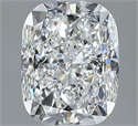Natural Diamond 2.80 Carats, Cushion with  Cut, F Color, VS1 Clarity and Certified by GIA