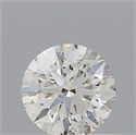 Diamante Natural 0.41 quilates, Redondo , Color G, claridad SI2 y certificado IGI