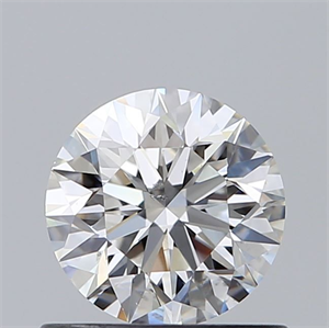 Foto Diamante Natural 0.72 quilates, Redondo , Color F, claridad SI1 y certificado GIA de