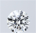 Lab Grown Diamond 2.01 Carats, Round with Ideal Cut, D Color, VVS1 Clarity and Certified by IGI