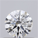 Natural Diamond 0.46 Carats, Round with Excellent Cut, E Color, SI1 Clarity and Certified by GIA
