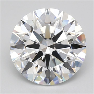 Picture of Lab Grown Diamond 4.94 Carats, Round with Ideal Cut, D Color, FL Clarity and Certified by IGI