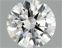 Lab Grown Diamond 1.35 Carats, Round with Ideal Cut, E Color, VS1 Clarity and Certified by IGI