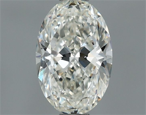 Picture of Natural Diamond 0.70 Carats, Oval with  Cut, H Color, VVS1 Clarity and Certified by IGI