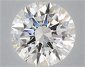 Lab Grown Diamond 6.05 Carats, Round with Excellent Cut, E Color, VVS2 Clarity and Certified by IGI