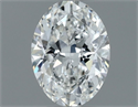 Natural Diamond 0.30 Carats, Oval with  Cut, F Color, VS1 Clarity and Certified by GIA