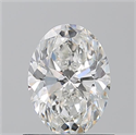 Natural Diamond 0.90 Carats, Oval with  Cut, G Color, VS1 Clarity and Certified by GIA