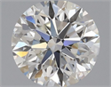 Diamante Natural 0.50 quilates, Redondo , Color I, claridad VVS1 y certificado IGI