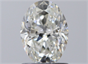 Natural Diamond 1.01 Carats, Oval with  Cut, I Color, VS2 Clarity and Certified by GIA
