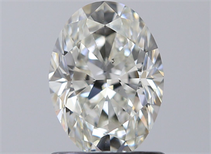 Picture of Natural Diamond 1.01 Carats, Oval with  Cut, I Color, VS2 Clarity and Certified by GIA