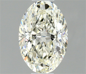 Picture of Natural Diamond 0.50 Carats, Oval with  Cut, I Color, VVS1 Clarity and Certified by IGI