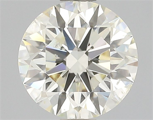 Picture of Natural Diamond 1.02 Carats, Round with Excellent Cut, N Color, SI2 Clarity and Certified by GIA
