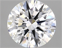 Lab Grown Diamond 2.67 Carats, Round with Excellent Cut, D Color, VS1 Clarity and Certified by GIA