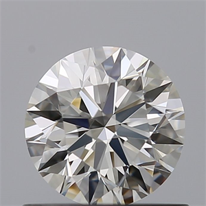 Picture of Natural Diamond 0.70 Carats, Round with Excellent Cut, F Color, VVS1 Clarity and Certified by IGI