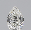 Diamante Natural 0.50 quilates, De pera , Color H, claridad VVS2 y certificado GIA