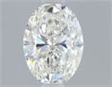 Diamante Natural 0.50 quilates, Ovalado , Color H, claridad VVS2 y certificado GIA