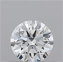 Diamante Natural 0.52 quilates, Redondo , Color D, claridad IF y certificado GIA