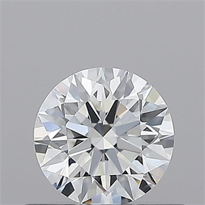 Foto Diamante Natural 0.52 quilates, Redondo , Color D, claridad IF y certificado GIA de