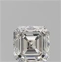 Diamante Natural 1.01 quilates, Asscher , Color I, claridad SI1 y certificado GIA