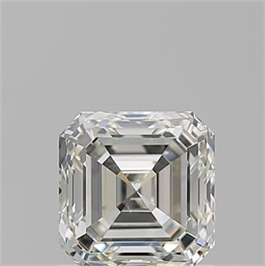 Foto Diamante Natural 1.01 quilates, Asscher , Color I, claridad SI1 y certificado GIA de
