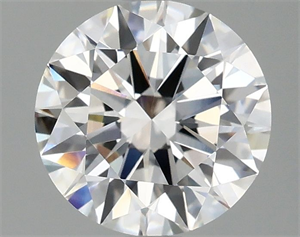 Picture of Lab Grown Diamond 2.00 Carats, Round with Ideal Cut, D Color, VVS2 Clarity and Certified by IGI