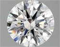 Lab Grown Diamond 2.00 Carats, Round with Ideal Cut, D Color, VVS2 Clarity and Certified by IGI