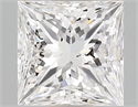 Diamante Natural 0.53 quilates, Princesa , Color D, claridad I1 y certificado GIA