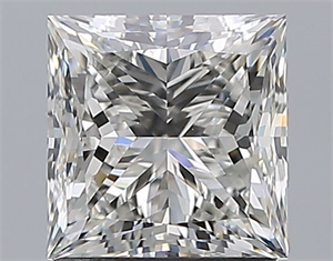 Foto Diamante Natural 1.70 quilates, Princesa , Color H, claridad VS2 y certificado GIA de