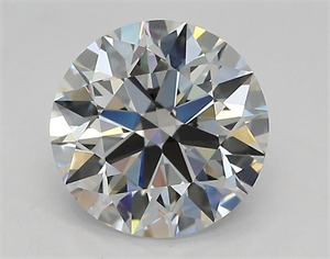 Picture of Lab Grown Diamond 2.04 Carats, Round with Ideal Cut, D Color, IF Clarity and Certified by IGI
