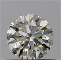 Natural Diamond 0.42 Carats, Round with Excellent Cut, M Color, VVS1 Clarity and Certified by GIA