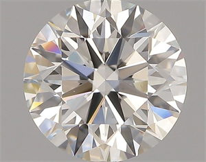 Picture of Natural Diamond 0.72 Carats, Round with Excellent Cut, I Color, VS1 Clarity and Certified by GIA