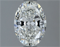 Diamante Natural 1.02 quilates, Ovalado , Color G, claridad SI2 y certificado GIA