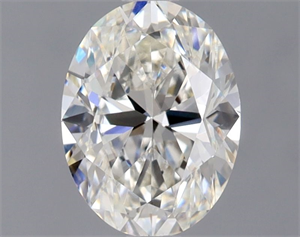 Picture of Natural Diamond 0.80 Carats, Oval with  Cut, H Color, VVS2 Clarity and Certified by GIA