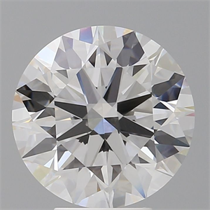 Picture of Lab Grown Diamond 5.10 Carats, Round with Ideal Cut, E Color, VVS2 Clarity and Certified by IGI