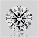 Natural Diamond 0.50 Carats, Round with Excellent Cut, G Color, VS1 Clarity and Certified by GIA