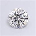 Lab Grown Diamond 1.26 Carats, Round with Ideal Cut, F Color, VVS2 Clarity and Certified by IGI