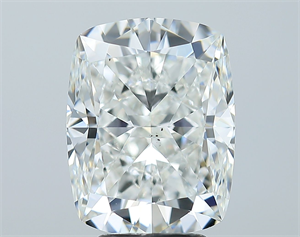 Foto Diamante Natural 5.01 quilates, Del cojín , Color G, claridad VS2 y certificado GIA de