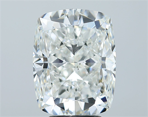 Foto Diamante Natural 5.01 quilates, Del cojín , Color G, claridad VS2 y certificado GIA de