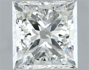 Picture of Natural Diamond 1.71 Carats, Princess with  Cut, J Color, VS1 Clarity and Certified by GIA
