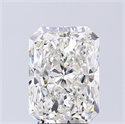 Diamante Natural 3.21 quilates, Radiante , Color H, claridad SI1 y certificado GIA