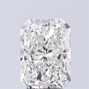Picture of Natural Diamond 3.21 Carats, Radiant with  Cut, H Color, SI1 Clarity and Certified by GIA