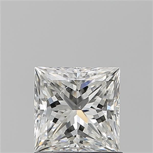 Foto Diamante Natural 1.01 quilates, Princesa , Color H, claridad SI2 y certificado GIA de