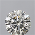 Natural Diamond 0.45 Carats, Round with Excellent Cut, H Color, VS2 Clarity and Certified by IGI