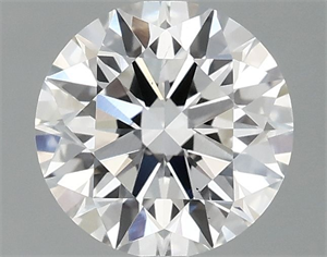 Picture of Lab Grown Diamond 1.02 Carats, Round with Ideal Cut, D Color, VS1 Clarity and Certified by IGI